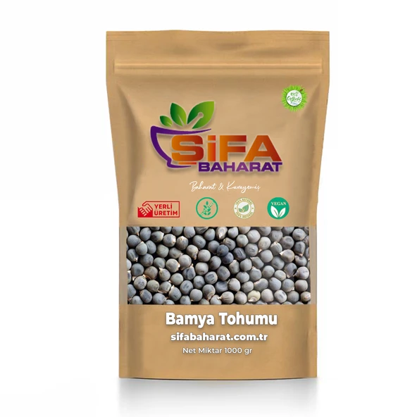 Şifa Baharat Bamya Tohumu 1000 gr ürün görseli 1