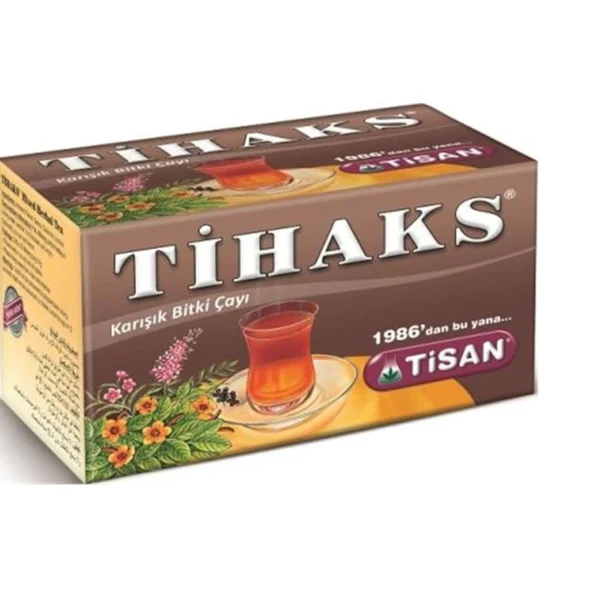Tisan Tihaks  Bitki Çayı 20 Li Süzen Poşet ürün görseli 1