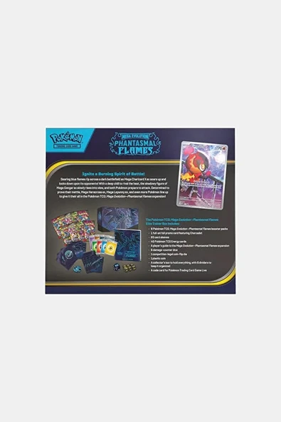 Pokémon TCG: Mega Evolution Phantasmal Flames Elite Trainer Box - Resim 5