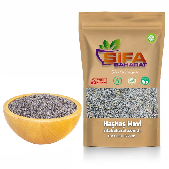 Şifa Baharat Haşhaş Mavi 1000 gr ürün görseli 1