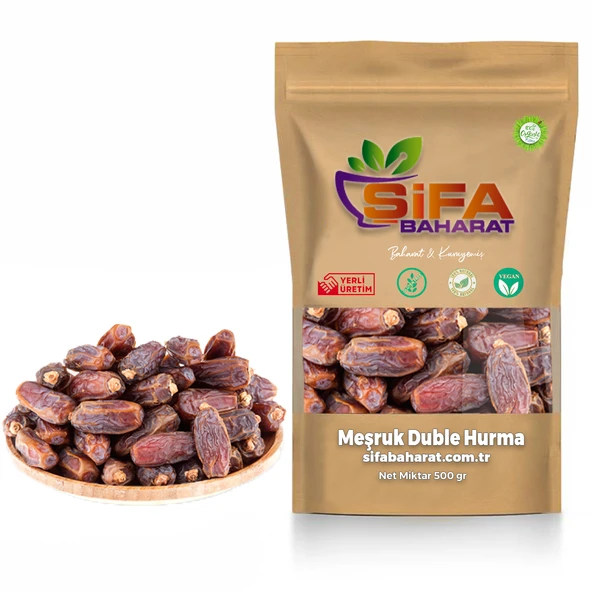 Şifa Baharat Meşruk Hurma Duble 500 gr ürün görseli 1