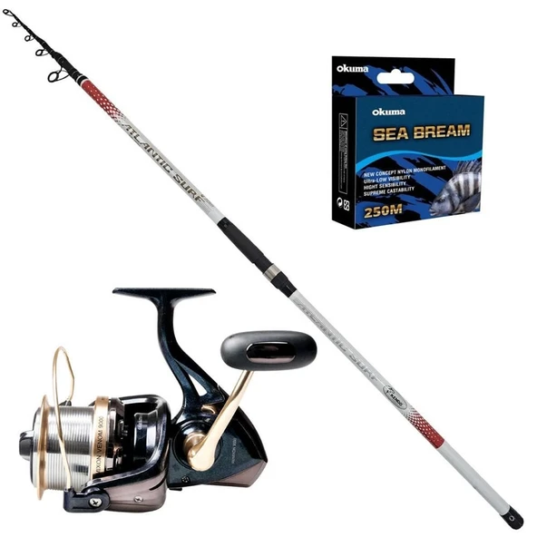 Remixon Venom 8000  - Kendo Atlantic Surf 420cm Surf Olta Seti ürün görseli 1