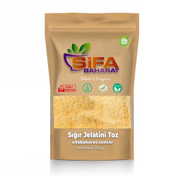 Şifa Baharat Sığır Jelatini Toz 750 gr ürün görseli 1