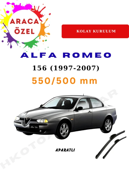 Alfa Romeo 156 Silecek (1997-2007) - Resim 2