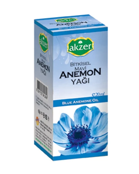 Akzer Mavi Anemon Çiçeği Yağı 10 Ml ürün görseli 1