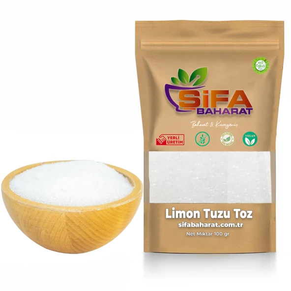 Şifa Baharat Limon Tuzu Toz 100 gr ürün görseli 1