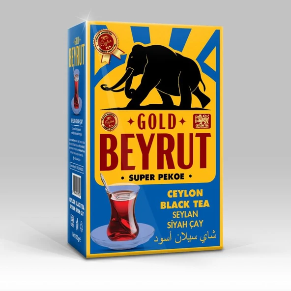 Beyrut Super Pekoe Ceylon Black Tea 800 Gr ürün görseli 1