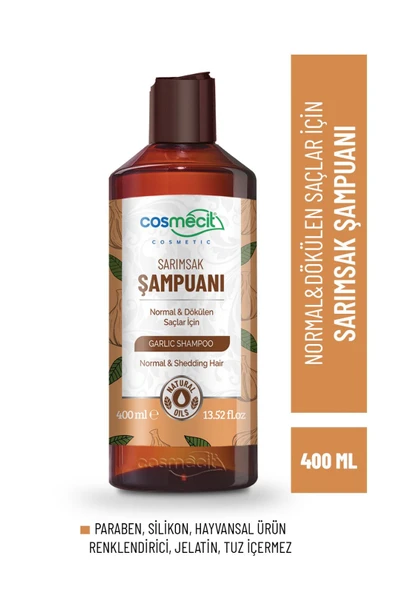 Cosmecit Sarımsak Şampuanı 400 Ml ürün görseli 1