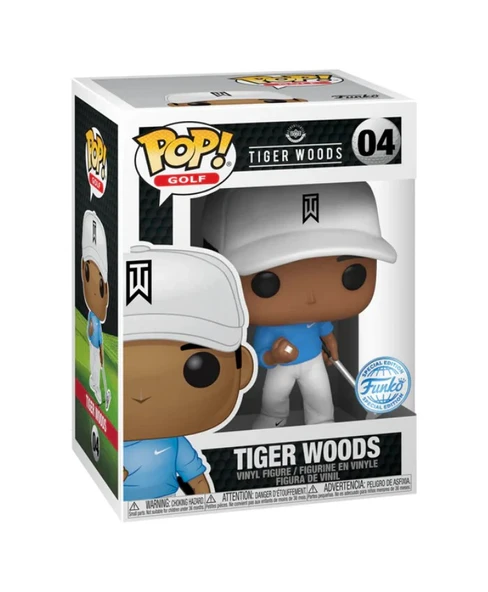 Funko POP Golf: Tiger Woods (Blue Shirt) Special Edition ürün görseli 1