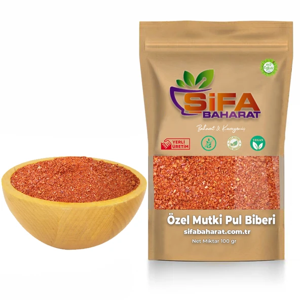 Şifa Baharat Pul Biber Mutki 100 gr ürün görseli 1