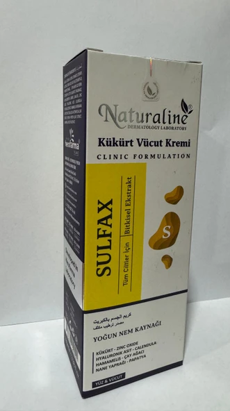 Naturaline Kükürt Vucut Kremi 100 Ml ürün görseli 1