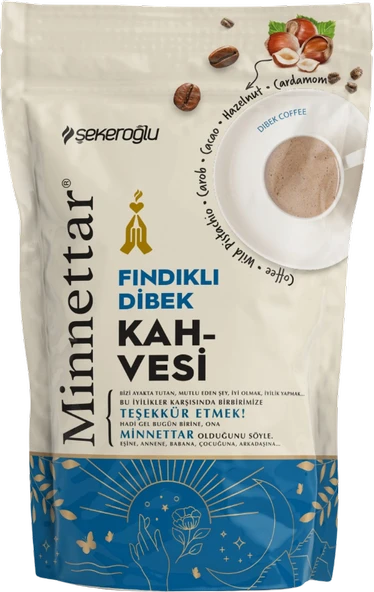 Minnettar  Fındıklı Dibek Kahvesi  165 Gr ürün görseli 1