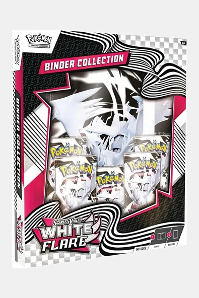 Pokémon TCG: Scarlet & Violet White Flare Binder Collection ürün görseli 1