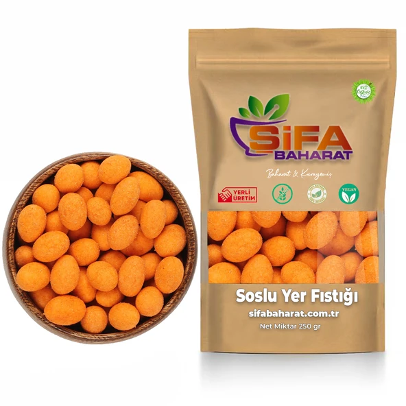 Şifa Baharat Soslu Yer Fıstığı 250 gr ürün görseli 1