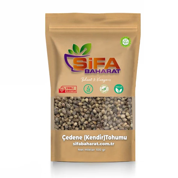 Şifa Baharat Çedene (Kendir)Tohumu 100 gr ürün görseli 1