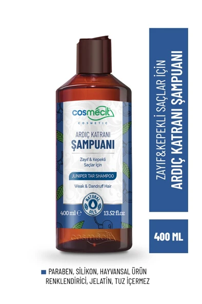 Cosmecit Ardıç Katranı Şampuanı 400 Ml ürün görseli 1
