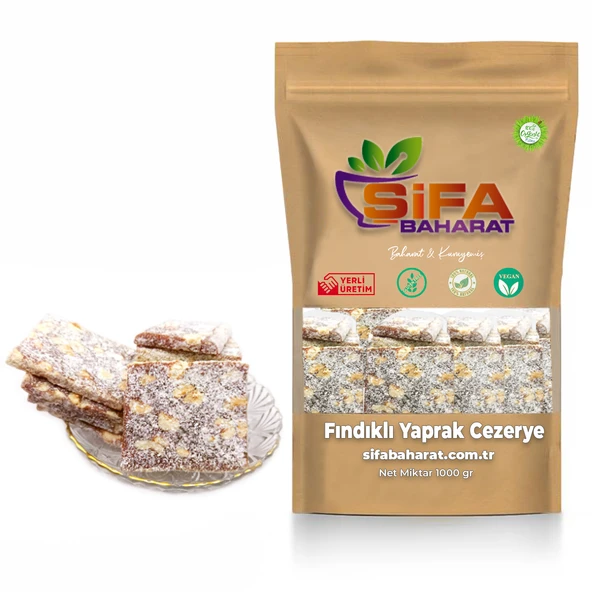 Şifa Baharat Fındıklı Yaprak Cezerye 1000 gr ürün görseli 1