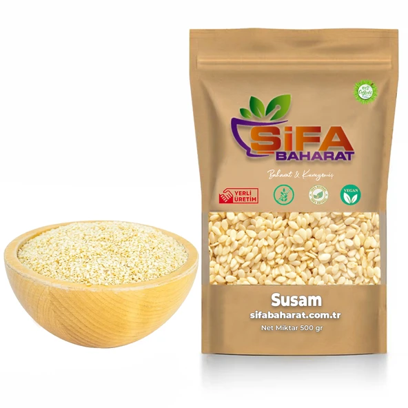 Şifa Baharat Susam Beyaz 500 gr ürün görseli 1