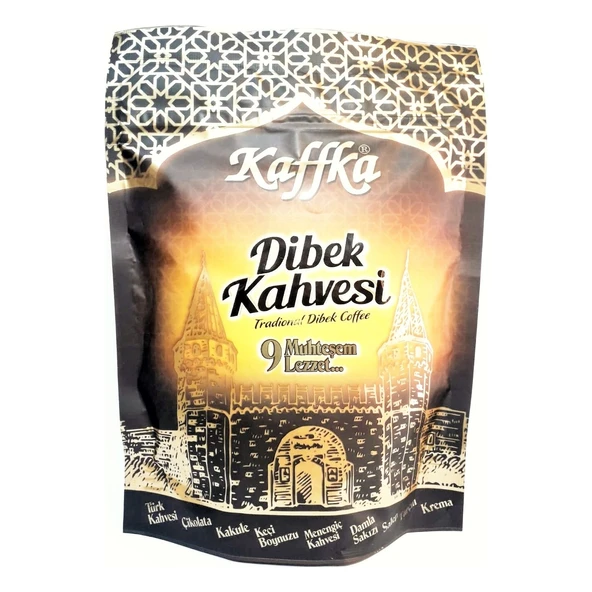 Kaffka Dibek Kahvesi 9 Muhteşem Lezzet 150 Gr ürün görseli 1