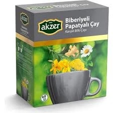 Akzer Biberiyeli Papatyalı Çay 60 Süzen Poşet ürün görseli 1
