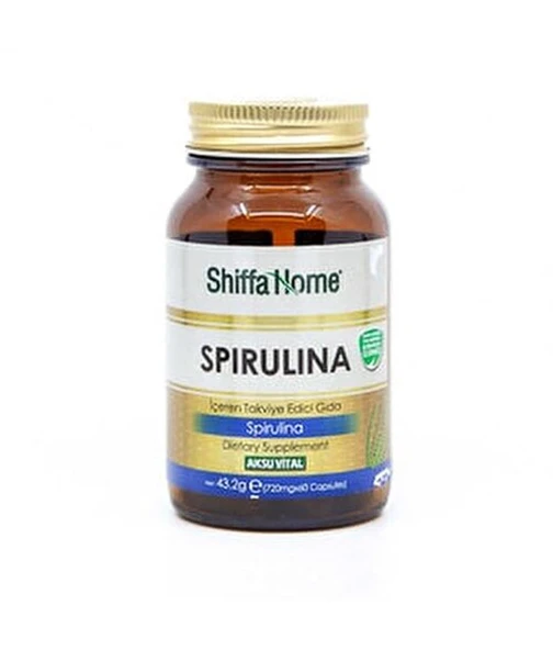 Shiffa Home Spırulına 60 Capsules ürün görseli 1