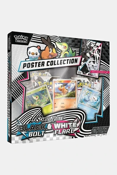 Pokémon TCG: Black Bolt & White Flare Poster Collection ürün görseli 1