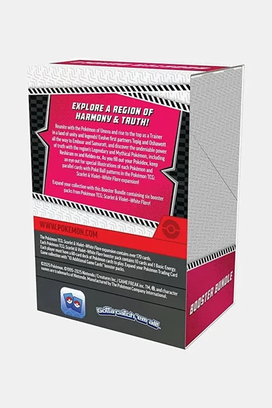 Pokémon TCG: Scarlet & Violet White Flare Booster Bundle - Resim 2
