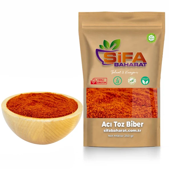 Şifa Baharat Acı Toz Biber 250 gr ürün görseli 1