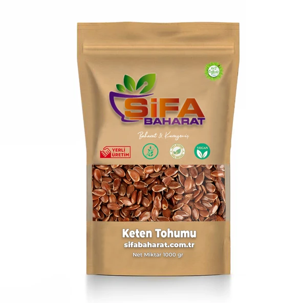 Şifa Baharat Keten Tohumu 1000 gr ürün görseli 1
