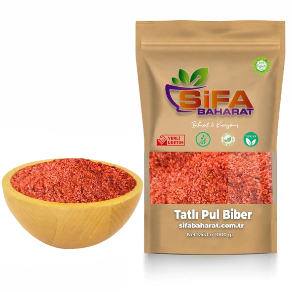 Şifa Baharat Tatlı Pul Biber 1000 gr ürün görseli 1