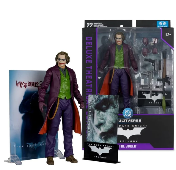 Mcfarlane Toys- DC The Joker 7' (The Dark Knight Theatrical ) ürün görseli 1