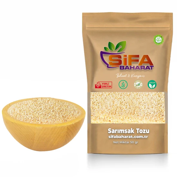 Şifa Baharat Sarımsak Tozu 50 gr ürün görseli 1