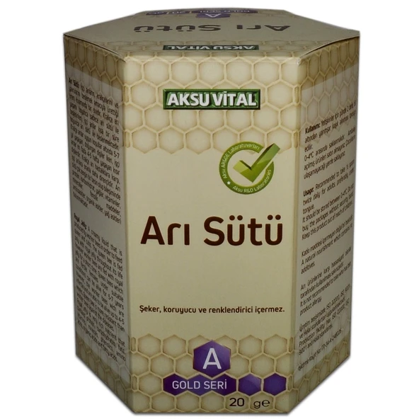 Aksu Vital Arı Sütü 20 Gr ürün görseli 1