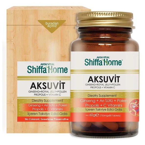 Aksu Vital Aksuvit 80 Kapsül 60 Gr ürün görseli 1