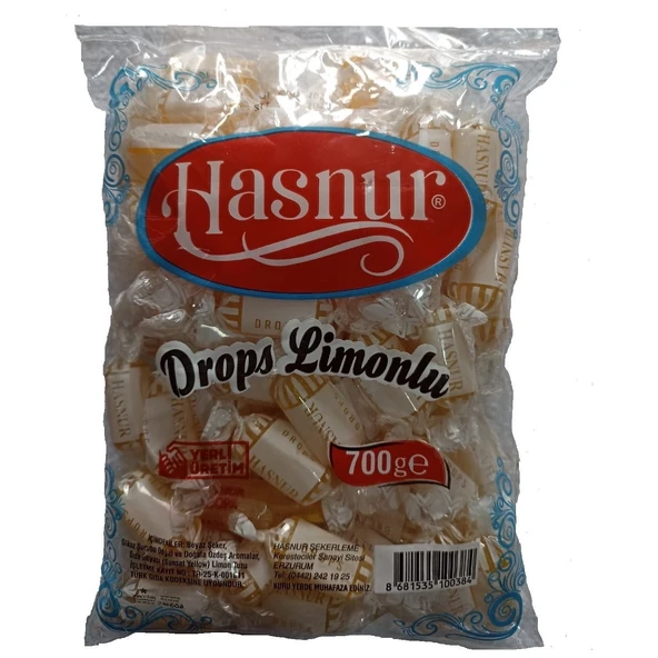 Hasnur Limonlu Şeker 700 Gr ürün görseli 1