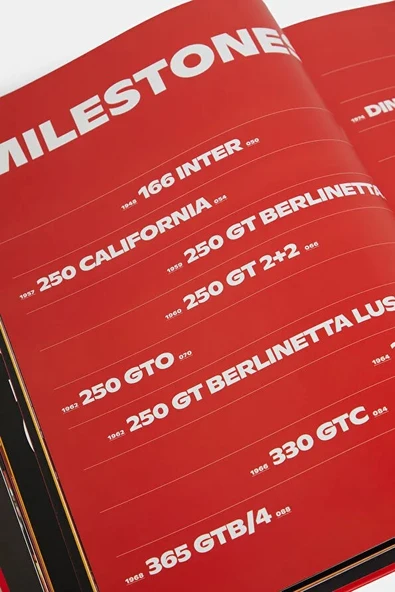 TENEUES The Ferrari Book - Resim 4