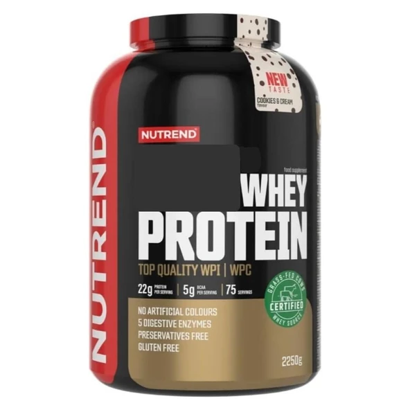 Nutrend Whey Protein 2250 Gr Kurabiye ürün görseli 1