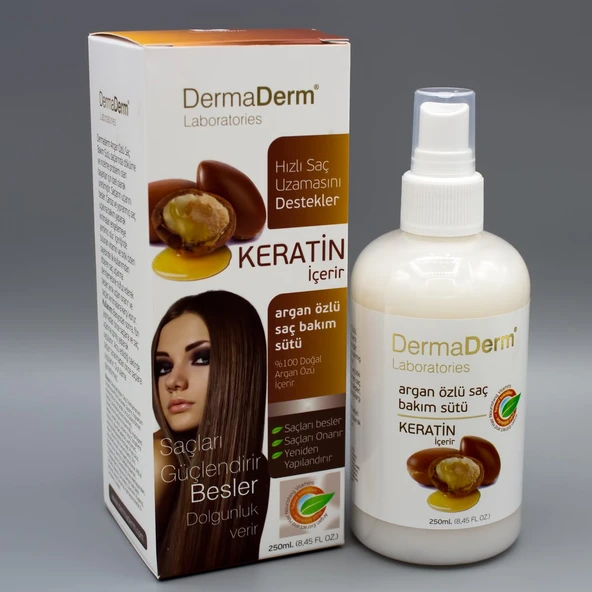 Dermaderm Argan Özlü Saç Bakım Sütü ürün görseli 1