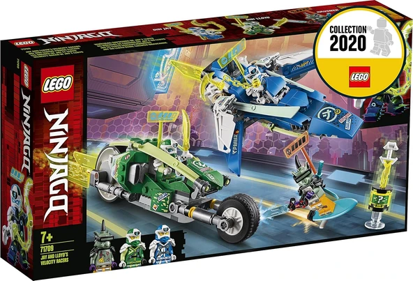 Lego 71709 Ninjago Jay ve Lloyd'un Hızlı Yarışçıları ürün görseli 1