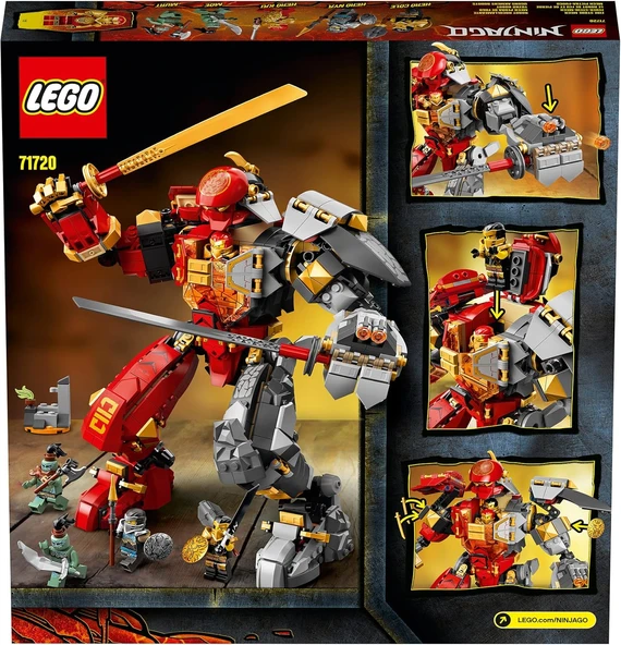 Lego 71720 Ninjago Ateş Taşı Robotu - Resim 2