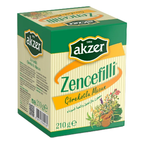 Zencefilli Çörekotlu Macun 210 gr ürün görseli 1