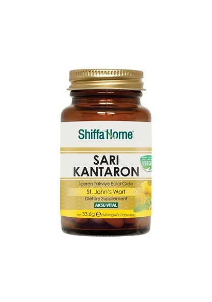 Shiffa Home St.John Sarı Kantaron Kapsül60 Capsüles ürün görseli 1
