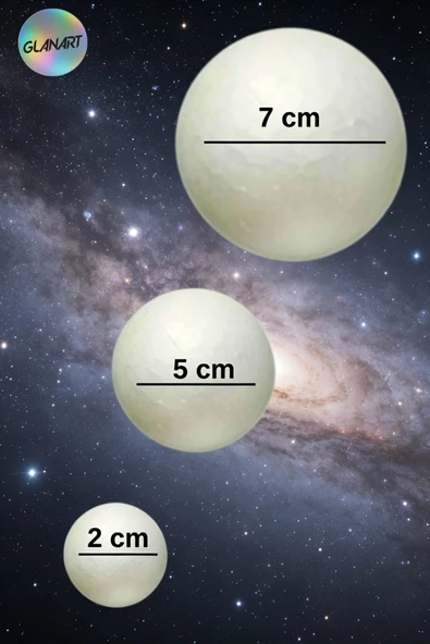 strafor köpük top dünya güneş ay model topları 1 set ürün görseli 1