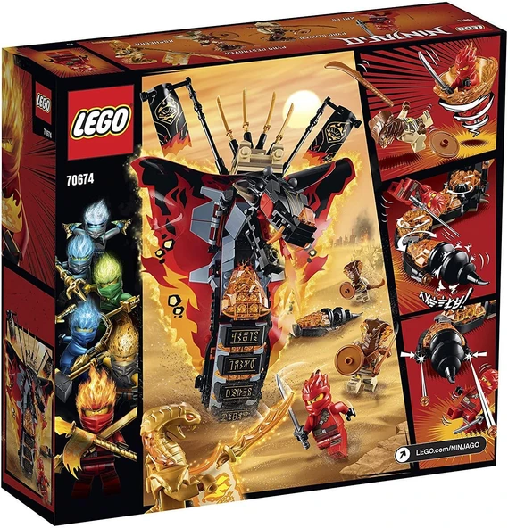 Lego 70674 Ninjago Ateş Diş - Resim 2