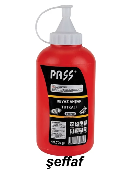 Pass Şeffaf Ahşap Tutkalı ( 350 Gr ) ürün görseli 1