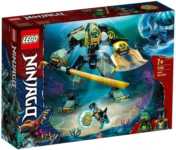LEGO 71750 NINJAGO Lloyd’un Hidro Robotu ürün görseli 1