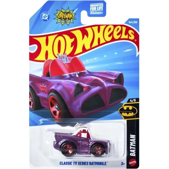 Hot Wheels Tekli Arabalar Classic TV Series Batmobile JJJ96 (KISA KART) ürün görseli 1