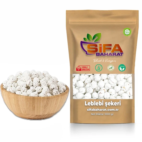 Şifa Baharat Leblebi Şekeri Beyaz 1000 gr ürün görseli 1