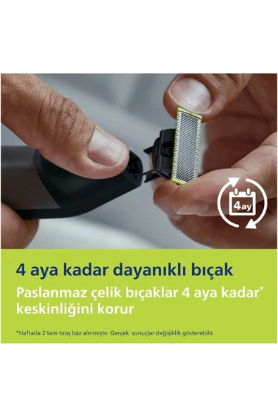 Oneblade QP1624/10 Yüz + Vücut - Resim 6