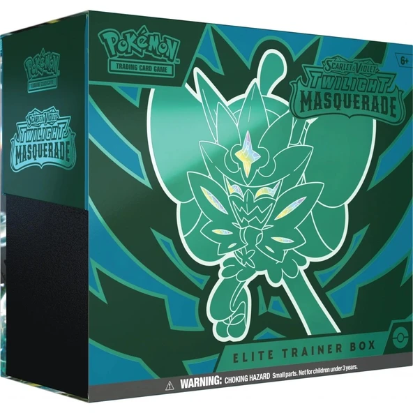 Pokemon Scarlet and Violet Twilight Masquerade Elite Trainer Box ürün görseli 1